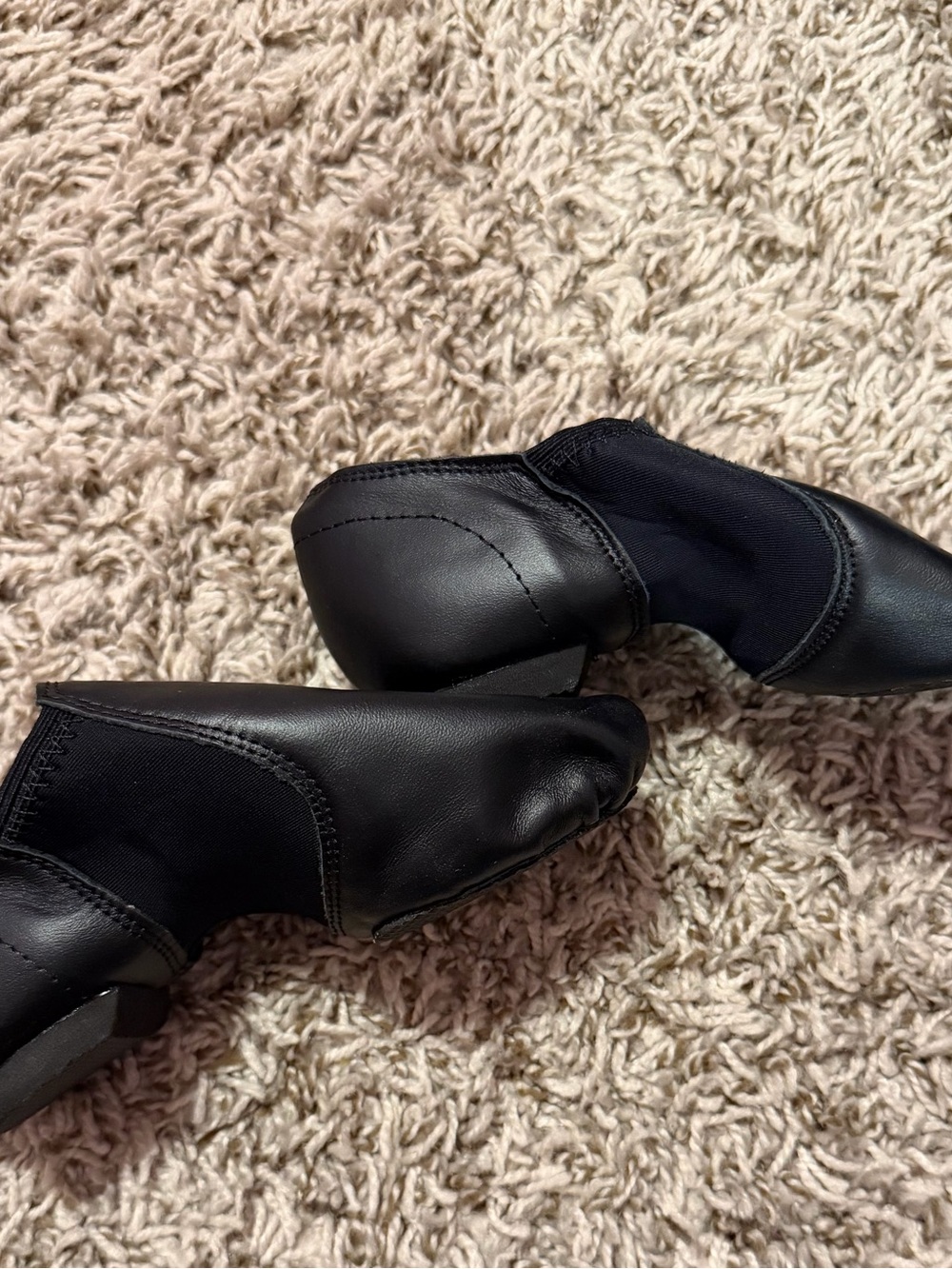 Unk Black Kids Dance Slippers